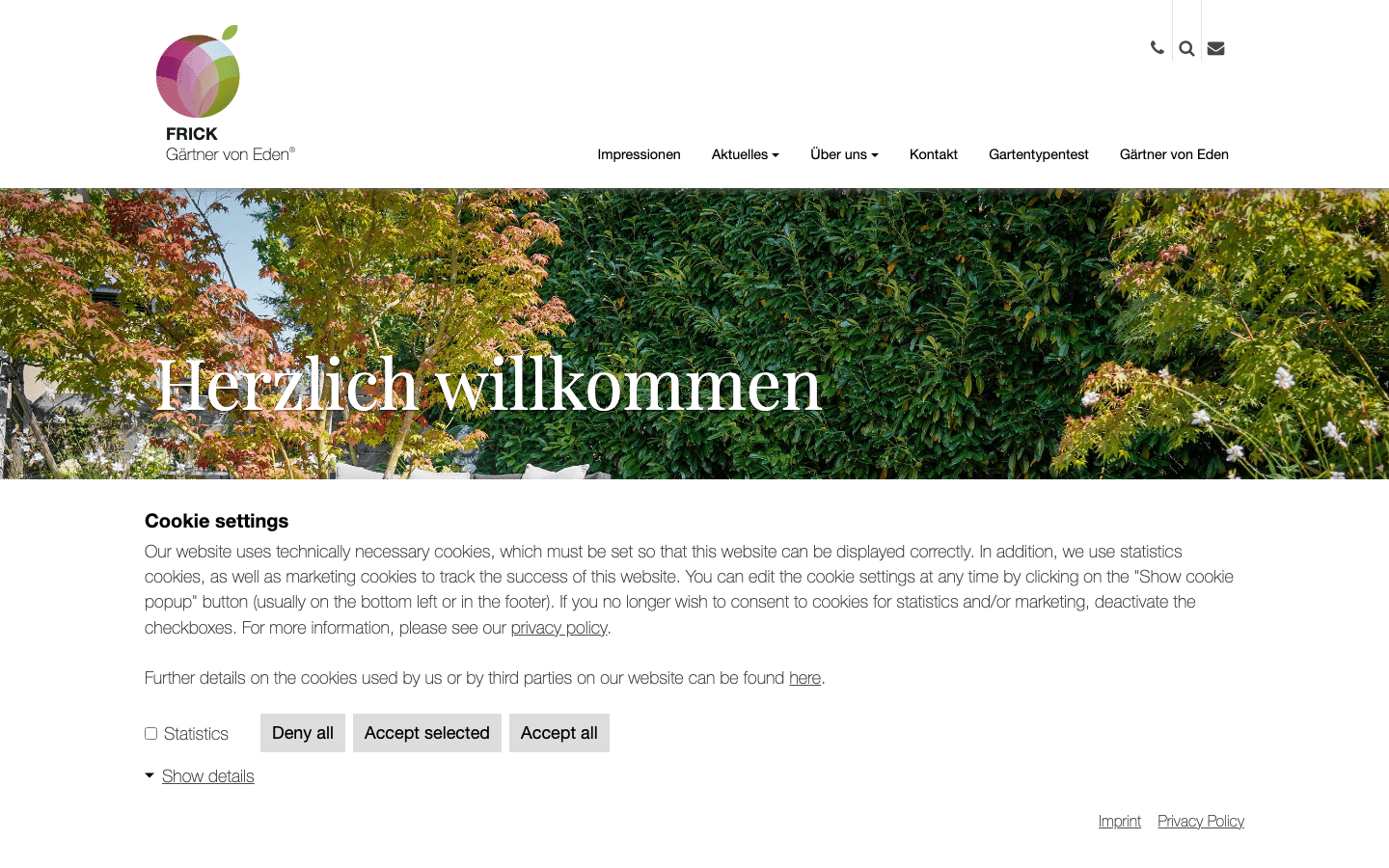 Heute · frickgartenbau.ch
